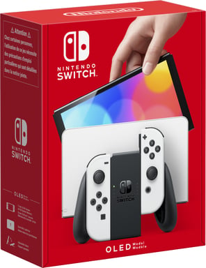 Nintendo Switch OLED videoconsola portátil 17,8 cm (7'') 64 GB Pantalla táctil Wifi Blanco