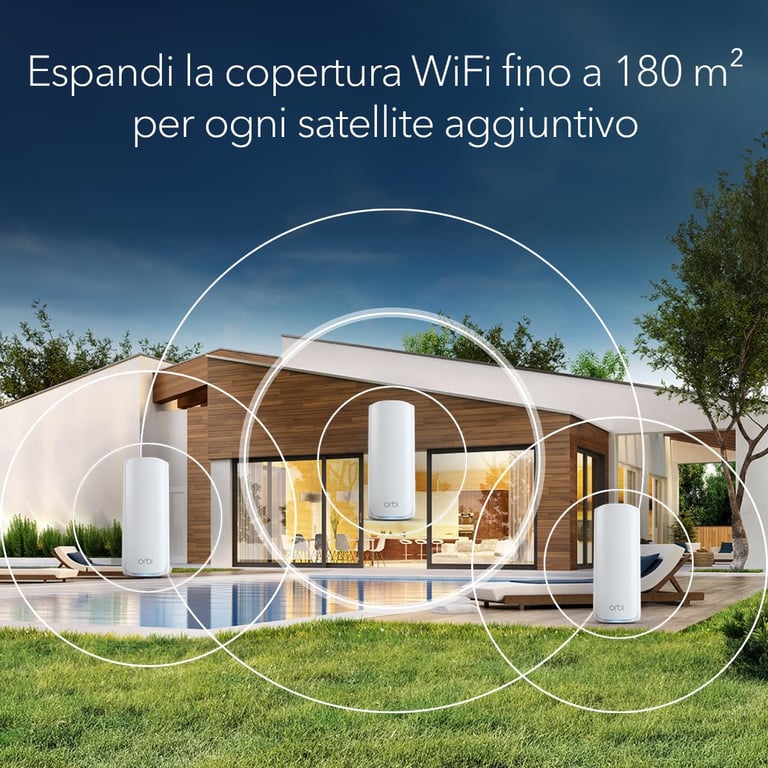 Netgear Orbi WiFi 7 Série 770 Routeur + 2 Satellites RBE773 - vue 5