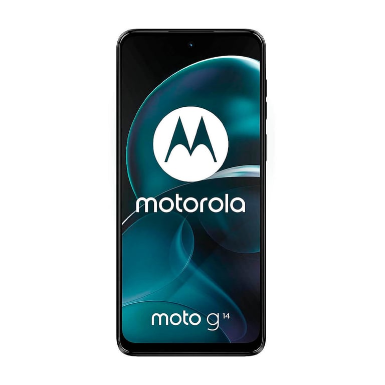 Moto G14 (4G) 256 GB, Gris Acero, Desbloqueado