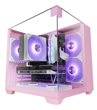 Mars Gaming MC-VISIONMP Mini Tower Rosa