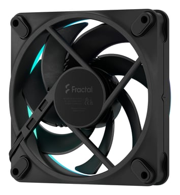 Fractal Design Momentum 12 RGB Carcasa del ordenador Ventilador 12 cm Negro 1 pieza(s)