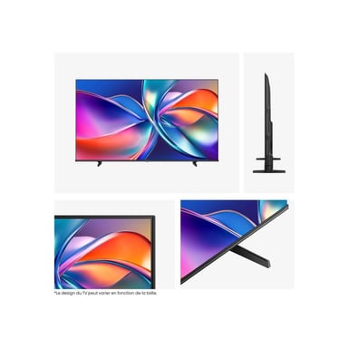 TV QLED Hisense 43E7S 43 pouces 4K UHD Smart TV VIDAA Noir