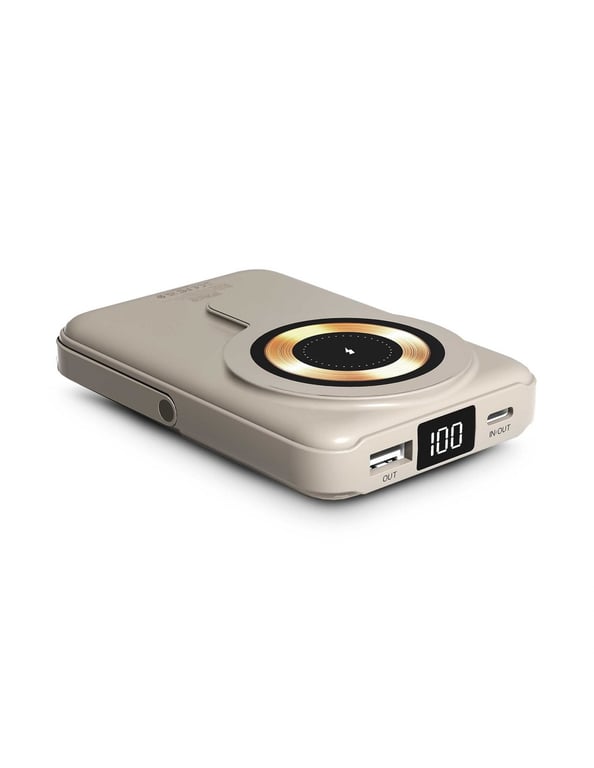 Urban Factory Magnee Power 10000 mAh Recharge sans fil Sable - Neuf