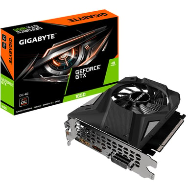 Gigabyte GV-N1656OC-4GD carte graphique NVIDIA GeForce GTX 1650 4 Go GDDR6