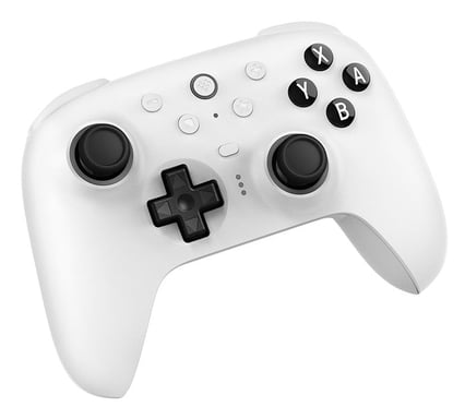 8Bitdo Ultimate 2 Bluetooth Blanco Bluetooth/RF/USB Mando de juego Analógico/Digital Nintendo Switch, Nintendo Switch 2, PC