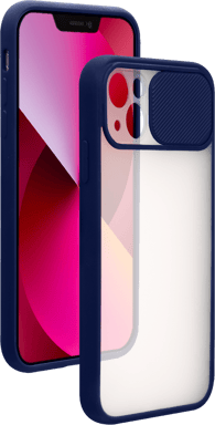 Custodia Slide per iPhone 13 antiurto con copertura scorrevole per fotocamera