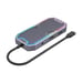 UNITEK uHUB S7+ Alámbrico USB 3.2 Gen 2 (3.1 Gen 2) Type-C Gris