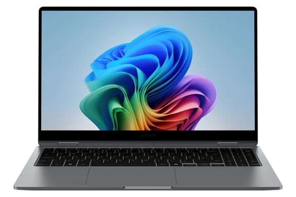 Galaxy Book5 360 Core Ultra 7 Copilot+ (15.6'') écran tactile 16 Go RAM 512 Go SSD Argent - AZERTY