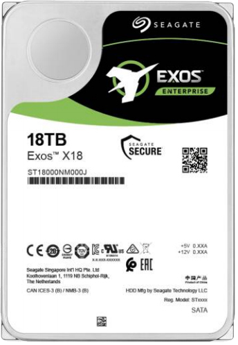 Seagate Enterprise ST18000NM000J disque dur 3.5 18000 Go Série ATA III