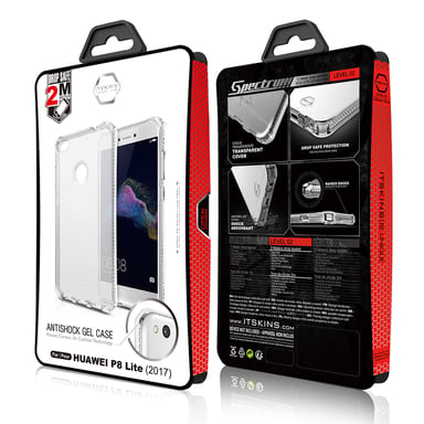ITSKINS HW87-SPECM-TRSP coque de protection pour téléphones portables 13,2 cm (5.2'') Housse Transparent Huawei P8 Lite (2017)