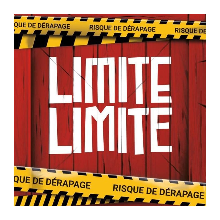 Limite Limite : Édition Révisée du Jeu de Cartes Humoristiques - Neuf
