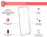 Coque renforcée iPhone 11 Pro LIFE 3m Transparente + Garantie à vie Force Case