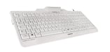 CHERRY KC 1000 SC teclado Universal USB QWERTY Español Gris