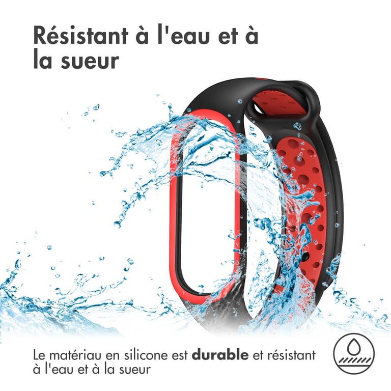 imoshion Bracelet sportif en silicone Xiaomi Mi Band 5 / 6 / Neuf - vue 5