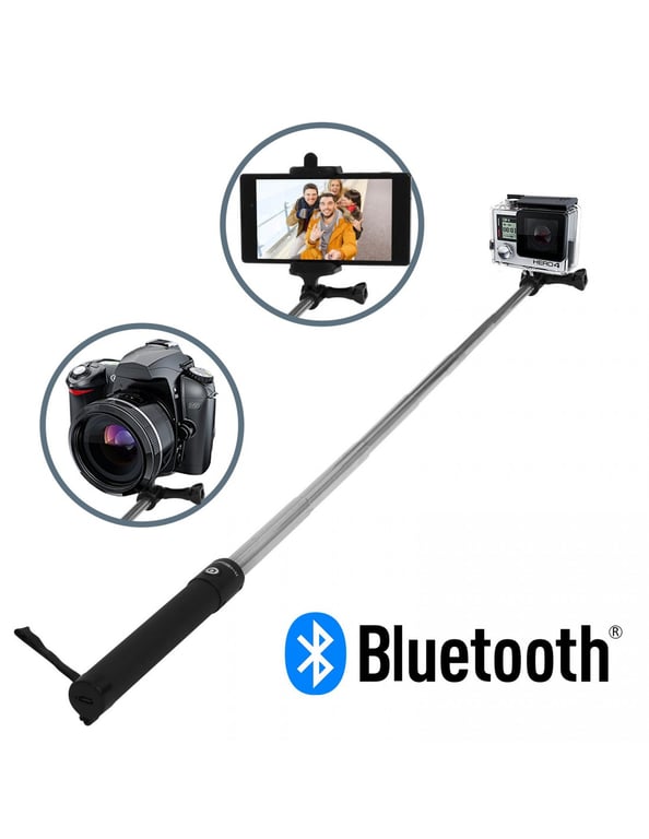 Altadif ALTSELFBTHBLK bâton support pour selfies Universel Neuf - vue 3