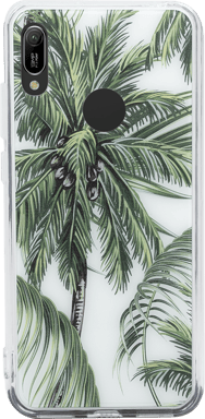 Coque Huawei Y6 2019 Hybride Motifs Palm Trees - Fabriqué en France Bigben