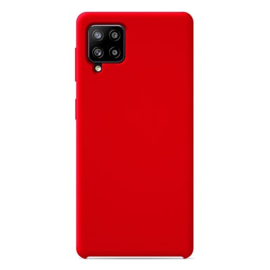 Coque silicone unie Soft Touch Rouge compatible Samsung Galaxy A42 5G