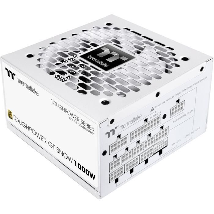 Thermaltake Toughpower GT Snow unité d'alimentation d'énergie 24 pin ATX ATX - vue 6