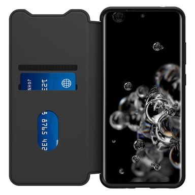 OtterBox Strada Folio Series para Samsung Galaxy S20 Ultra, negro