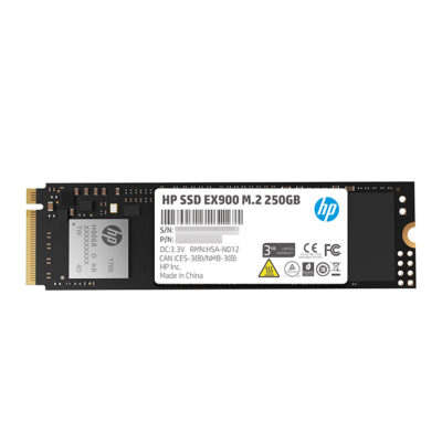 HP EX900 250 Go M.2 PCI Express 3.0 NVMe 3D TLC NAND - Neuf