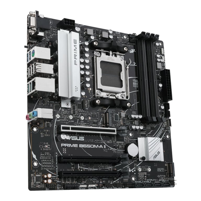 ASUS PRIME B650M A II CSM AMD B650 Emplacement AM5 micro ATX Neuf - vue 3