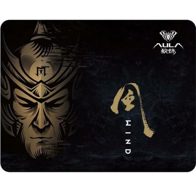 Tapis de souris de jeu Aula MP-W avec surface Speed à faible friction / fond stable en caoutchouc (30x25cm)