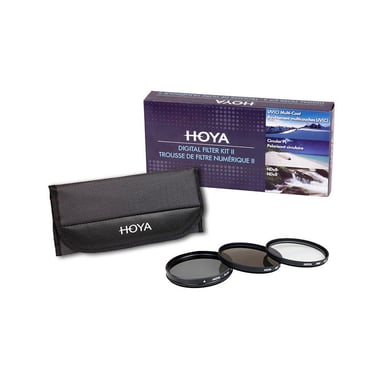 HOYA DFK46 II Set di filtri (UV, PLC, ND) D46 mm
