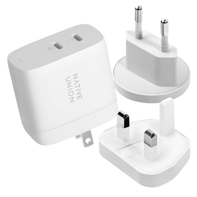 Chargeur FAST GAN Power Delivery 67W Blanc