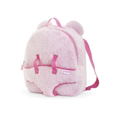 Sac à dos poupée Corolle BB30 pour poupées 30 cm fausse fourrure Rose