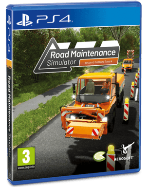Simulador de mantenimiento de carreteras PS4