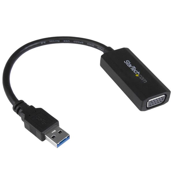 StarTech.com Adaptateur vidéo USB 3.0 vers VGA Carte graphique externe avec installation du pilote intégrée 1920x1200 Neuf