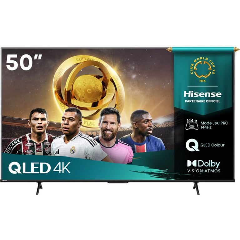 TV QLED Hisense 50E79Q Pro 126 cm 2025 - vue 4
