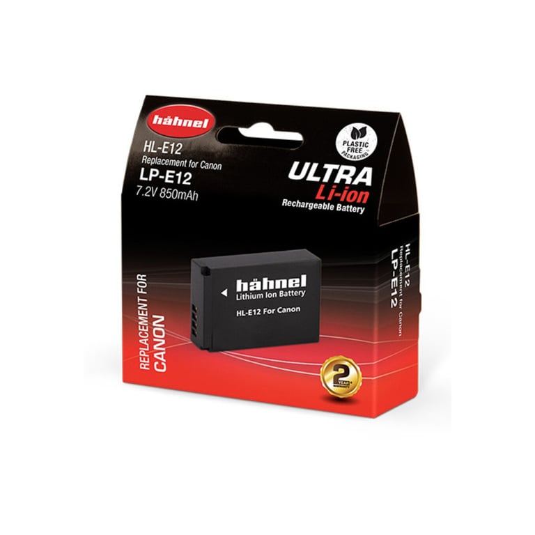 Batterie Hahnel Ultra LP-E12 – 850mAh pour Canon EOS M50 MKII, M50, M200 - vue 4