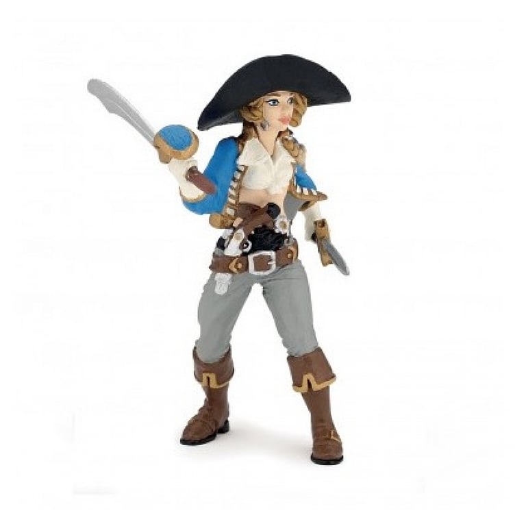 Figurine Artisanale Femme Corsaire Détails Éblouissants et Style Unique Neuf