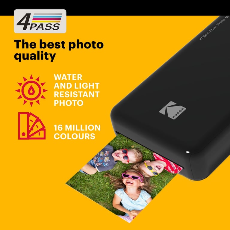 KODAK Imprimante Photo Printer PM220 - Photos 5.4 * 8.6 cm - WIFI - Neuf