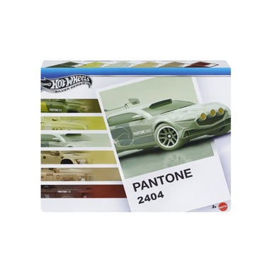 Cofre Hot Wheels x Pantone 1/64 6 vehículos JNK94-986A Multicolor