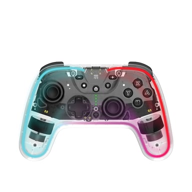 Xtreme 95651 accessoire de jeux vidéo Noir, Transparent Bluetooth Manette de jeu Analogique/Numérique Nintendo Switch