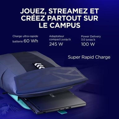 PC Gamer Legion 5 15IRX10 | Sin Windows - 15,3 165 Hz IPS - Core i7-13650HX - RTX 5070 115W - 32 Go - 512 Go