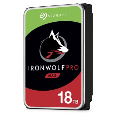SEAGATE - Disco rigido interno - NAS IronWolf Pro - 18Tb - 7200 rpm - 3,5