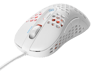 DELTACO GAMING - WHITE LINE WM85 - Mouse ottico da gioco 6400 DPI, 1000 Hz, ultra leggero, RGB, 6 pulsanti