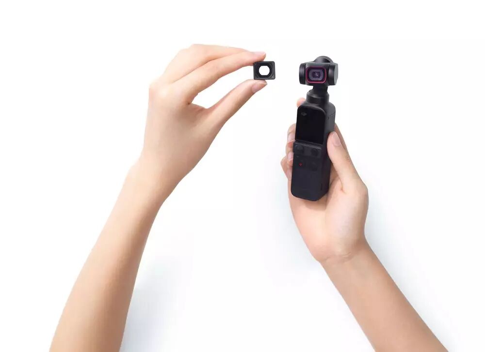 Objectif Grand Angle DJI PocketPocket 2 Montage Magnétique - vue 8