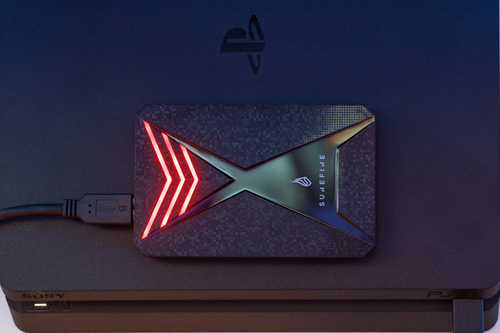 SureFire Gaming 512 GB Micro-USB B 3.2 Gen 1 (3.1 Gen 1) Nero, Grigio