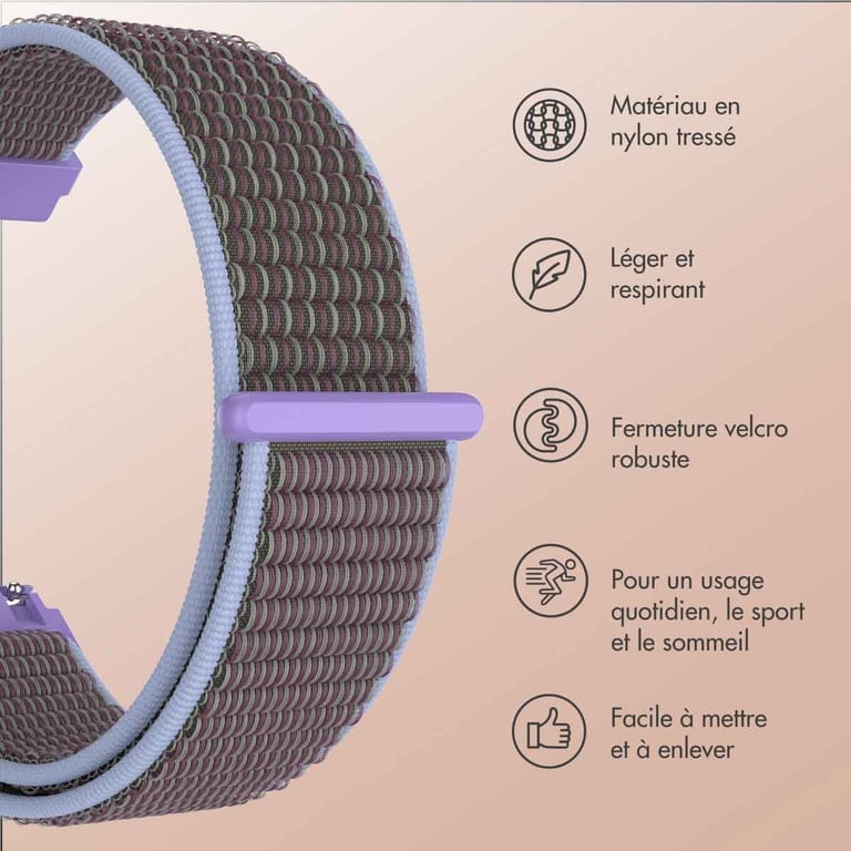 Bracelet imoshion 22mm Nylon - vue 7