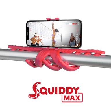 Celly Squiddy Max tripode Smartphone/Cámara de acción 6 pata(s) Rojo