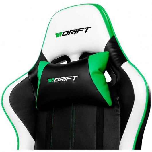 DRIFT DR175 Siège de jeu universel Siège rembourré Noir, Vert, Blanc - Neuf