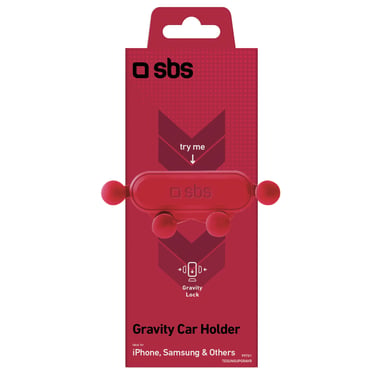 SBS TESUNSUPGRAVR support Support passif Mobile/smartphone Rouge