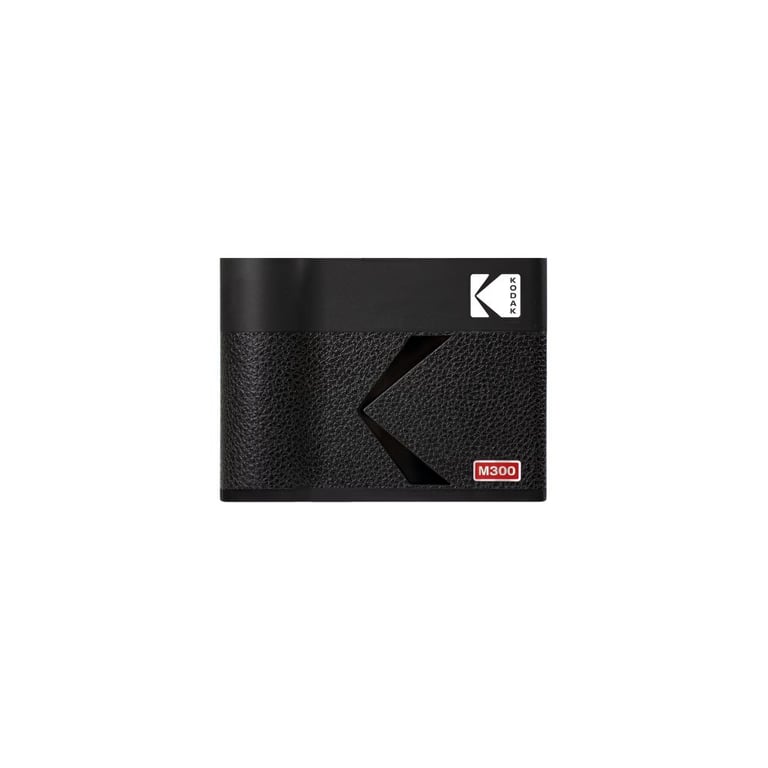 Kodak Imprimante Photo Portable Mini 3 ERA – Impressions Haute Qualité 4PASS, Résistantes à l'Eau, Format avec/sans Bordure, Compacte, Design Rétro - Noir - Neuf