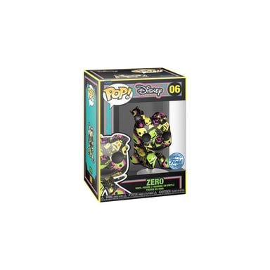 Figurine Funko Pop Artist Series Disney The Nightmare Before Christmas Black Light Zero