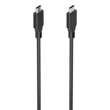 Câble USB-C vers USB-C Aisens A107-0874 Noir