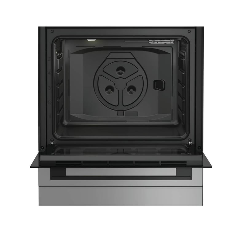 Indesit Cuisinière Gaz/Électrique I6G3PMS 73L 4 Brûleurs Gris - vue 5